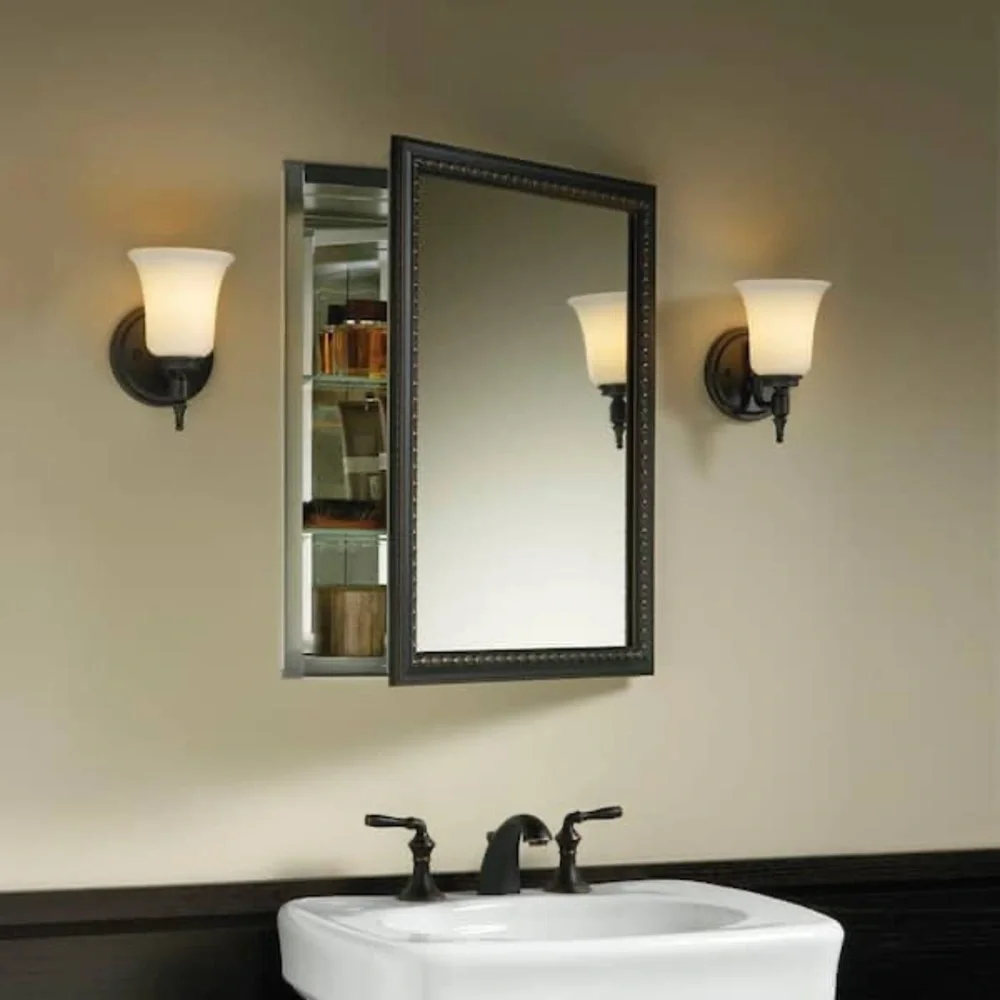 Elegant Oil Rubbed Bronze Vanity Mirror